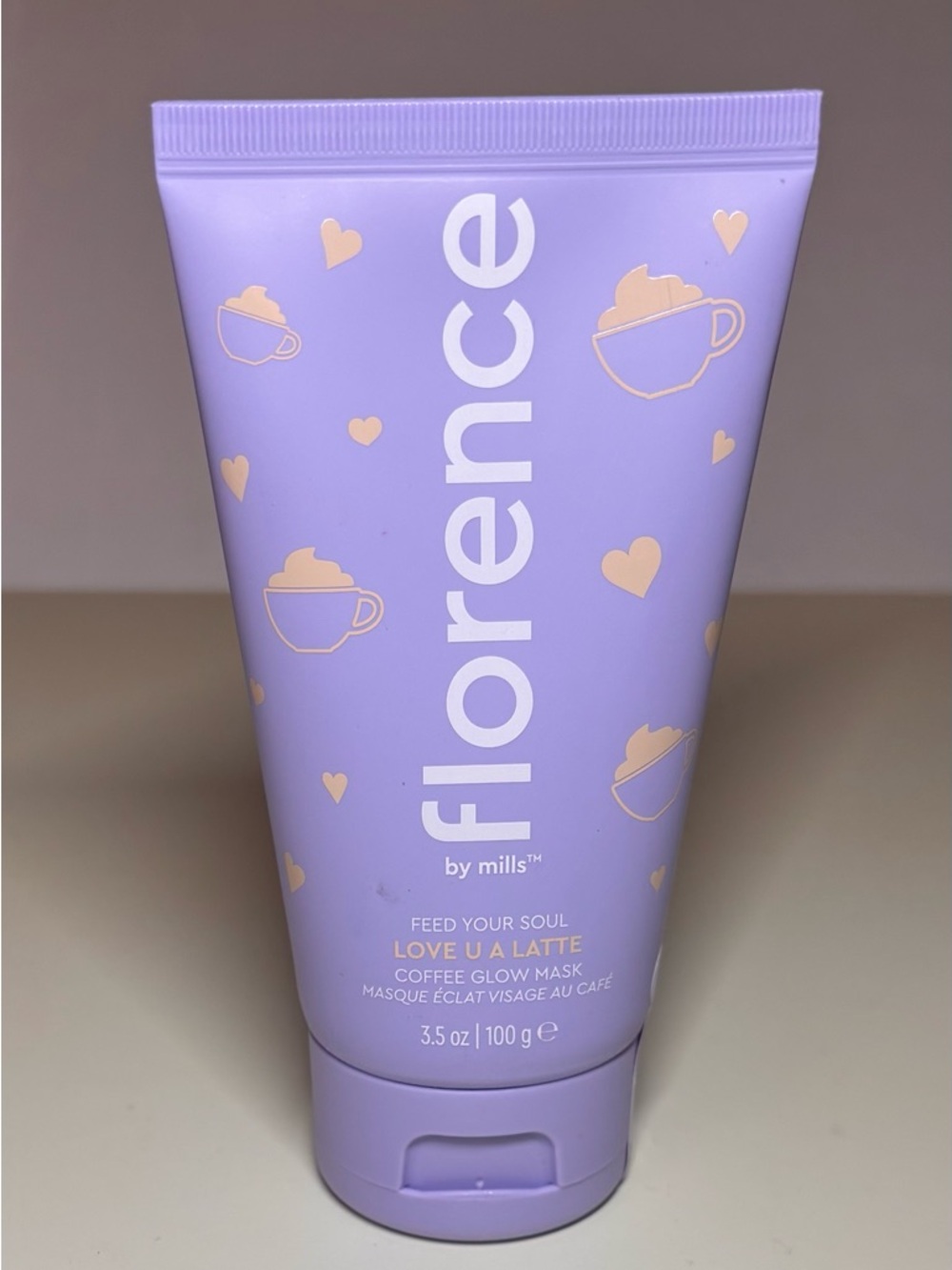 Florence by Mills Love U A Latte Coffee Glow Mask - Lavender